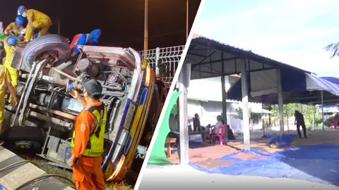 แฟนหมอลำเศร้า รอรับศพ "ครูเต้ย" พ่อช็อกไม่พูด นอนกอดรูปร้องไห้