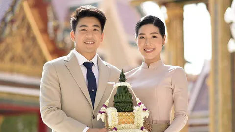 น็อต กราบรถ ควงแฟนสาวเข้าเฝ้าสมเด็จพระสังฆราชฯ ก่อนเริ่มต้นชีวิตคู่