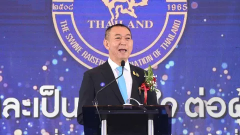 "เฉลิมชัย" ยิ้มรับ ผู้เลี้ยงสุกรปลื้ม ไทยหนึ่งเดียวในอาเซียนปลอดโรค ASF ส่งออกโต 400 เปอร์เซ็นต์
