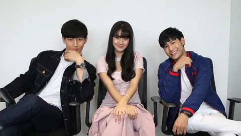 โอห์ม-สิงโต-น้ำตาล สุดกดดันและหนักใจ โดดเล่น โลกทั้งใบฯ เดอะซีรีส์