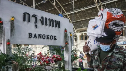 โควิดทำหยุดยาวปีใหม่ 64 สุดเหงา คนเดินทางต่ำกว่าที่คาด 40.18%
