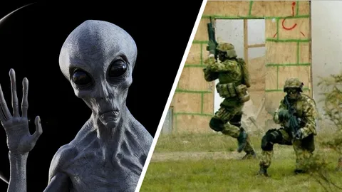 อึ้ง เผยทหารหน่วยรบพิเศษ SAS กำลังฝึกซ้อมต่อสู้ เอเลี่ยน อาจบุกโลก