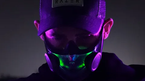 CES 2021: Razer เผยแนวคิดหน้ากาก N95 มี RGB LED ใช้งานซ้ำได้