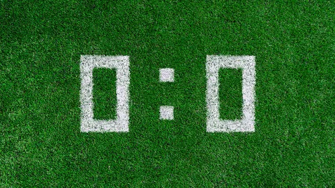 The score was love all.