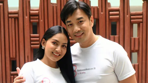 เจมส์-ครูก้อย เล่าวันวานเคยท้อมีบุตรยาก ดีใจแม่ๆ ขอคำปรึกษาจนมีลูกสำเร็จ