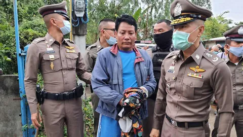 อ้างป้องกันตัว อริบุกบ้าน คว้ามีดแทงไม่ยั้งทั้งผัวเมีย ตาย 1 สาหัส 1 