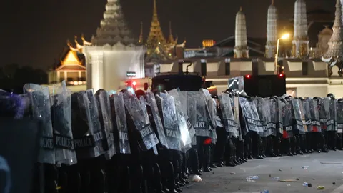 “ราษฎร” ออกแถลงการณ์ ลั่น จนท.รัฐไม่มีสิทธิ์ใช้ความรุนแรงกับผู้ชุมนุม