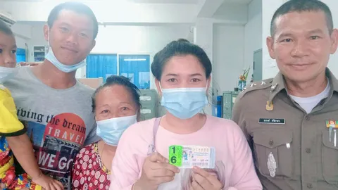 สาวบึงกาฬสุดเฮง ซื้อเลขทะเบียนรถชนกันตาย ถูกที่ 1 รับเงิน 6 ล้าน