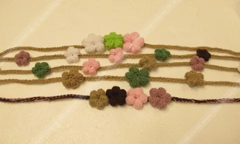 Trend Can Do : ถักทอเส้นไหม ใส่จินตนาการ เป็น'ที่คาดผมดอกไม้'