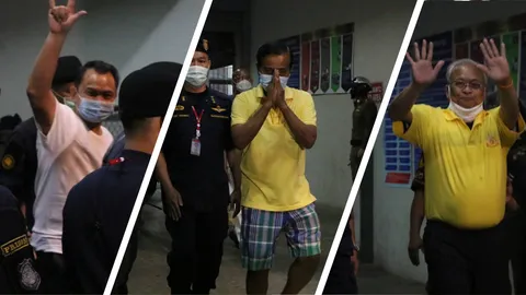 น้อมรับคำพิพากษา คดีม็อบ กปปส. "สุเทพ" กับ "3 รมต." นอนคุก 