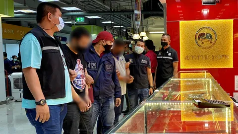 2 โจรชุดดำ เชื่อมโยงแก๊งชิงทอง เมืองชลบุรีปี 60 รอตรวจสอบหลักฐาน