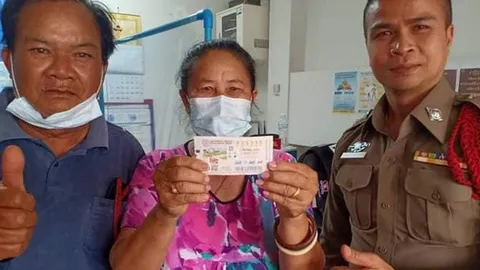 ป้าวัย 65 ถูกรางวัลที่ 1 ได้เงิน 6 ล้าน แม่มาเข้าฝัน บอกเลขเด็ด "38"
