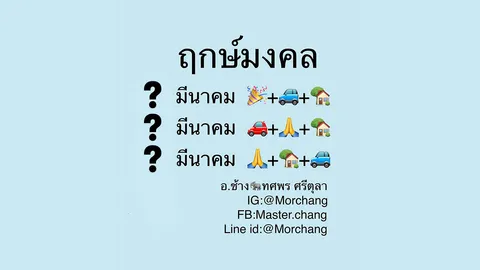 หมอช้าง เปิดฤกษ์มงคลเดือนมีนาคม 2564 