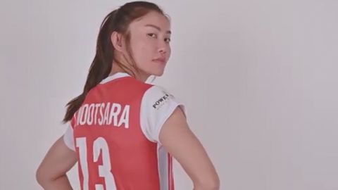 มาตามนัด "ไดมอนด์ ฟู้ด" เปิดตัว "นุศรา" ลุยเลก2 ศึกไทยแลนด์ลีก 2021 (คลิป)