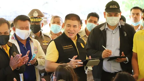 "ธรรมนัส" ลุยสงขลาติดตามความคืบหน้าโครงการจัดที่ดินทำกินให้ชุมชน