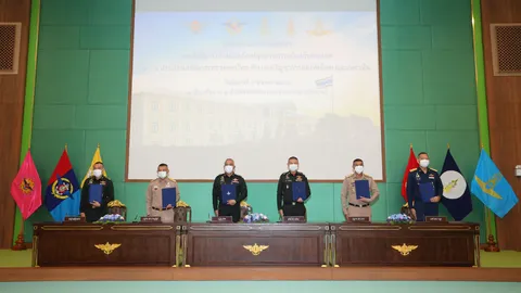 ปลัดฯ กห.-เหล่าทัพ ลงนาม MOU สั่งซื้อผลิตภัณฑ์อุตสาหกรรมป้องกันประเทศ