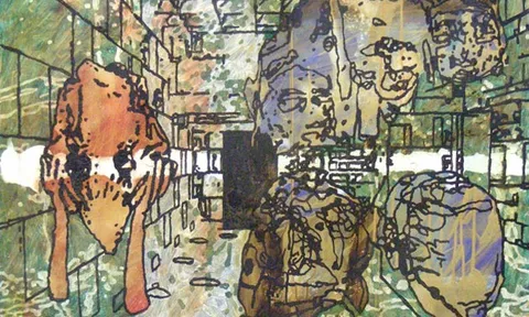 นิทรรศการเจ๋ง Bitumen, Gold, Opium & Crows ของ จัสติน มิลส์