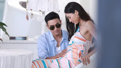 เกรท-บูม ฉลองรักหวานริมทะเล พร้อมหน้า ใน "ดาวคนละดวง" ตอนจบ