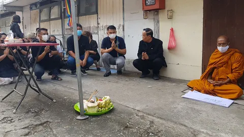 ญาติมาเชิญวิญญาณแฟนสาวตำรวจถูกฆ่าเผานั่งยาง คาใจไม่เชื่อลงมือคนเดียว