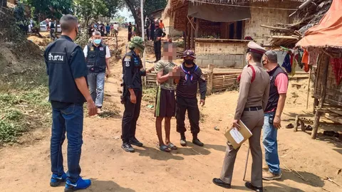 รวบหนุ่มมอญ ทาสยาบ้า คลั่งเสี้ยนยา ฆ่าโหดเมีย ตายทั้งกลม