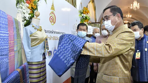 ใช้ผ้าไทย