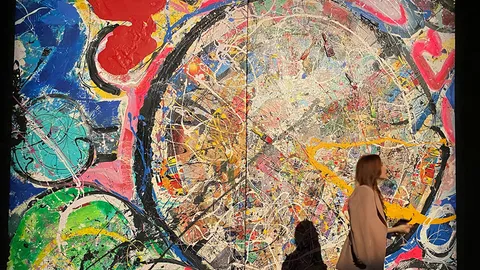 ประมูลงานอาร์ต “การเดินทางของมนุษยชาติ” ทำราคา 1,900 ล้านบาท