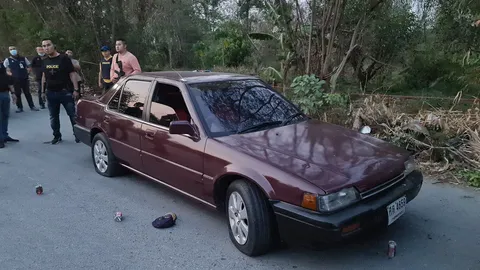 หนุ่มแก๊งยาบ้าชักปืนยิงสู้ ตร.ชลบุรีที่ล้อมจับ โดนกระสุน จนท.เจ็บสาหัส