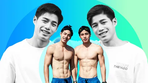 พวกผมเป็นคนน่ารัก รู้จัก "โป้ง-ปั้น" ฝาแฝดหล่อ นายแบบไม่เวิร์กเท่ายูทูบเบอร์สายกิน