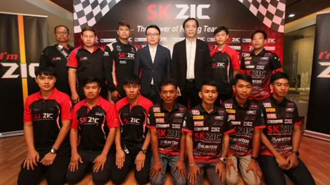 SK ZIC เปิดตัวสนับสนุนทีมมอเตอร์สปอร์ต พร้อมลุยศึกใหญ่ทั่วประเทศ