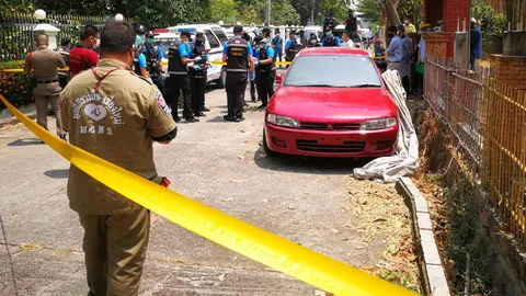 รักสลด หนุ่มขี้หึงแทงแฟนสาวดับคารถ ก่อนรมควันตายตาม ศพเน่าโชยกลิ่น