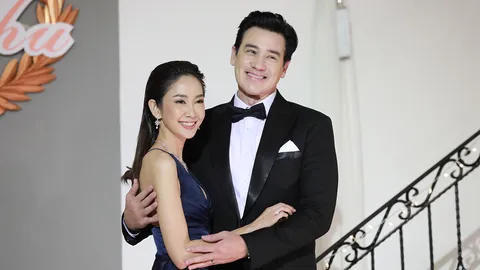 เปิดฉาก "ตะวันตกดิน" ไฮโซสาว "ยุ้ย" เฉิดฉายควงสามีนักการเมือง "วิลลี่" ออกงาน