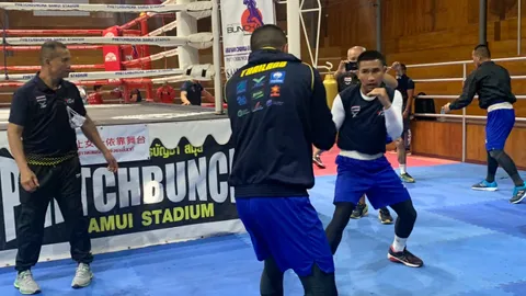 “ทัพมวยสากลทีมชาติไทย” ชุดโอลิมปิก บินเก็บตัวเกาะสมุย เตรียมลงนวมฟิลิปปินส์