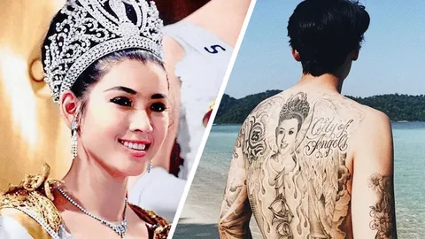 รูปที่สักแม่ข้างหลัง ปุ๊ก อาภัสรา บอกความในใจถึงลูก ป๊อก 