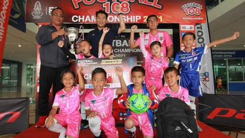 เด็กสงขลา-ชลบุรี แชมป์ "แพน คิก สตาร์ท" รุ่นอายุ 7-8 ปี