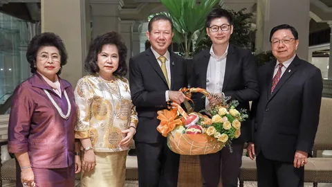 บริษัทรถไฟฟ้า แสดงความยินดีกับ "สนั่น อังอุบลกุล" ประธานหอการค้าไทย คนที่ 25