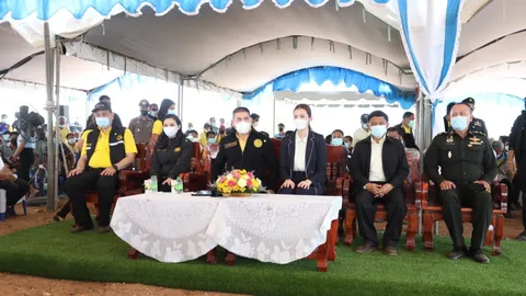 "ธรรมนัส-นฤมล" ลุยกระบี่จับสลากเกษตรกรชุดแรกลงแปลงที่ดินทำกิน