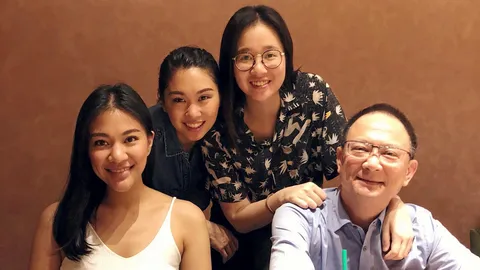 สามสาวใบเถา เห็นด้วยกับคุณพ่อเอ-โรจน์ฤทธิ์ เทพาคำ ว่าเรื่องกินอยู่คู่โลก