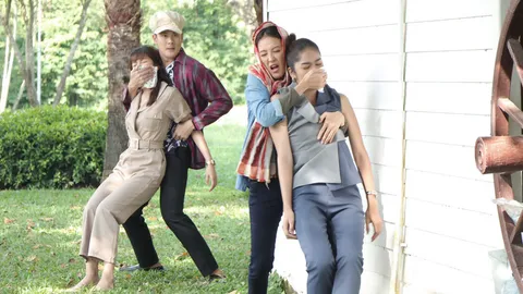 บ้านไร่สายสมร ตอนจบ ไหมตะวัน-มุกเรียง ถูกจับตัวไปเรียกค่าไถ่