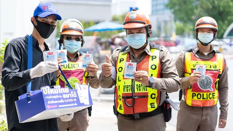 อมาโด้ ห่วงใย ใส่ใจสุขภาพคนไทย แจกเจลแอลกอฮอล์กว่า 8 ล้านมิลลิลิตร