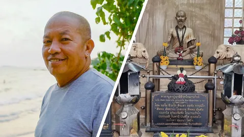 ลูกสาวน้าค่อม พึ่งสิ่งศักดิ์สิทธิ์ขอพรปู่ฤๅษีชีวกโกมารภัจจ์ให้พ่อดีขึ้น