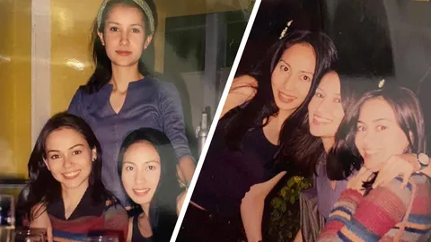ภาพนี้หาดูยาก กิ๊ก สุวัจนี โพสต์รูปย้อนวันวานเพื่อนดาราที่โตมาด้วยกัน