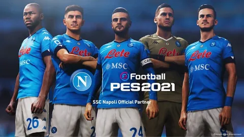 "นาโปลี" พาร์ตเนอร์ทีมล่าสุดของเกม E-Football PES 2021