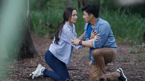 โหน-วินนี่ ลุยป่าบู๊สนุก เจอแก๊งค้าไม้เถื่อนไล่ล่า ใน "ฟ้า หิน ดิน ทราย"