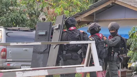 "ยะลา" ปะทะเดือด เด็ดหัวโจรใต้ 2 ศพ มอบตัว 1 ทหารพรานพลีชีพ 1