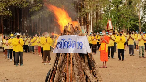 บุญเผาศพติดโควิด กุศลทั้งชีวิตสู่สุคติภูมิ