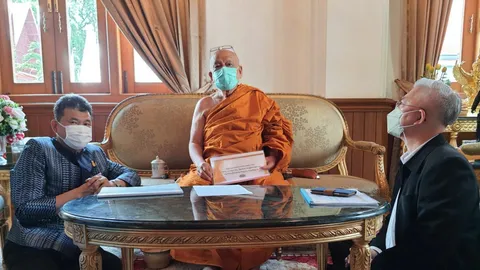 “สมเด็จพระวันรัต” หนุน “โคก หนอง นา” ใช้ที่ดิน อ.ไทรโยค ให้เด็กเรียนรู้