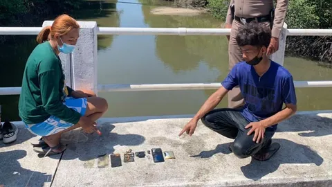 พบมือถือของเสี่ยอาหารทะเล ถูกทิ้งในคลองบางขุดไห ตร.ยังล่าตัว 3 คนร้าย