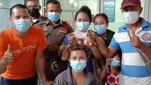 หญิงดวงดี เผยมีเงินติดตัว 100 บาท ซื้อหวย 1 ใบ รับโชค 6 ล้าน