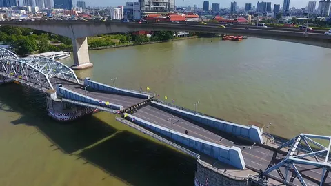 ปิดสะพานกรุงเทพตรวจสอบปั๊มเปอร์ 20 พ.ค.4 ทุ่มถึงตี 4 ใช้สะพานพระราม 3