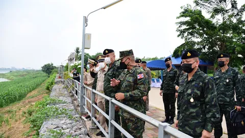 มทภ.2 ลุยชายแดนริมโขง เยี่ยม กกล.สุรศักดิ์มนตรี เข้มพื้นที่ล่อแหลม